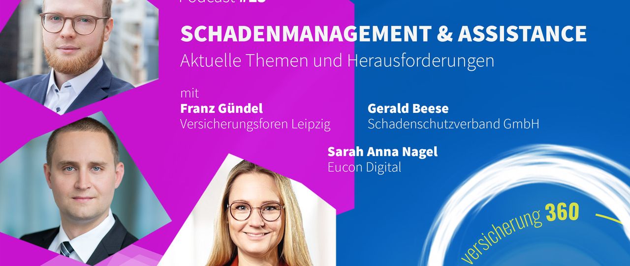 Podcast #15: Schadenmanagement – aktuelle Themen und Herausforderungen