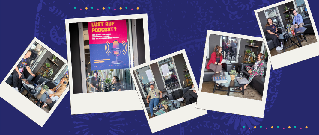 Podcastaufnahme we.Xplore 2025