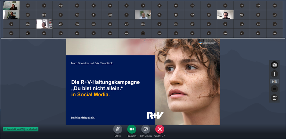 R+V Haltungskampagne "Du bist nicht allein" R+V Haltungskampagne "Du bist nicht allein"