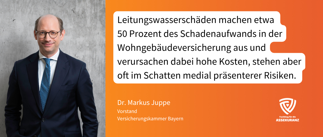 Interview: Schadenprävention bei Leitungswasser- und Elementarschäden in der Wohngebäudeversicherung