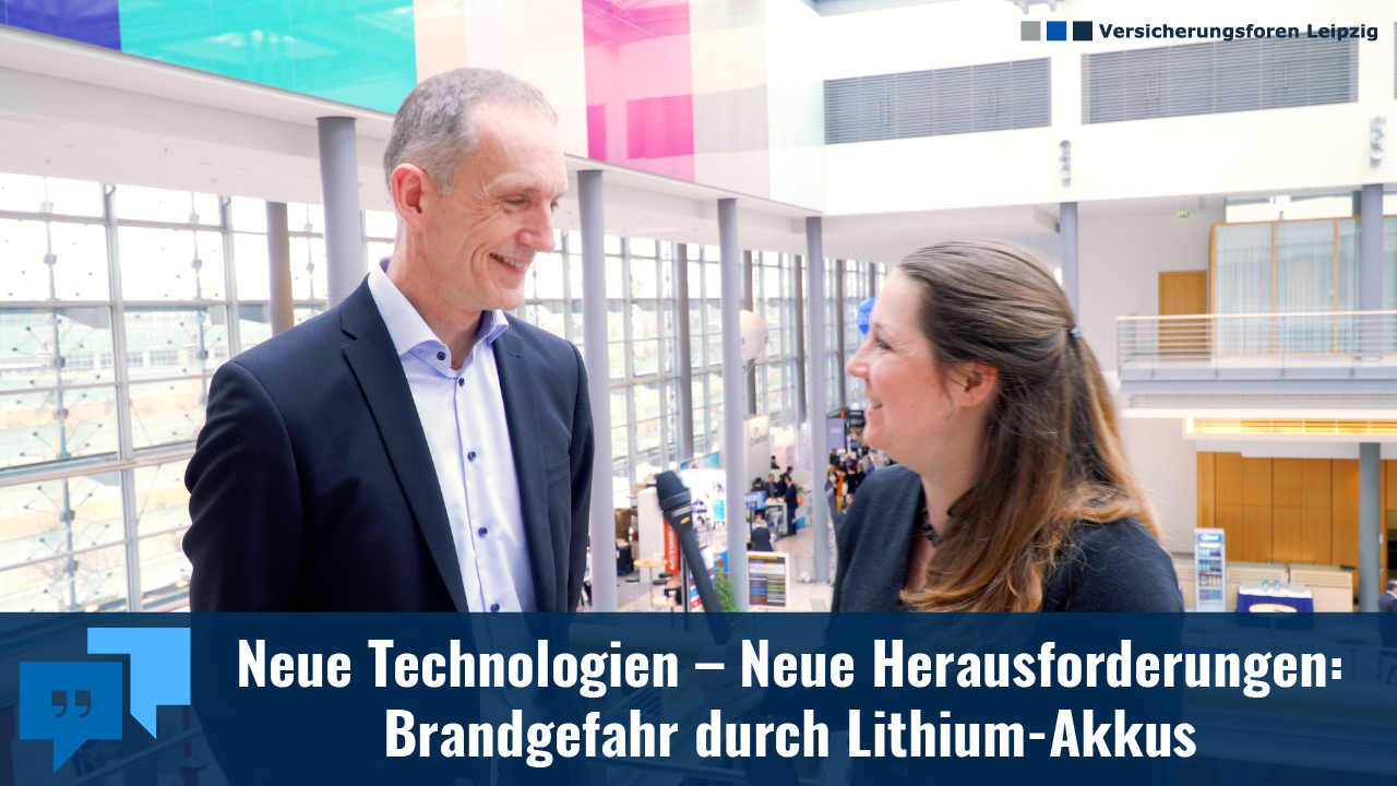 Brandgefahr durch Lithium-Ionen-Akkus