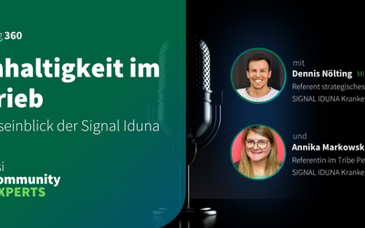 Community Experts: Nachhaltigkeit im Vertrieb - Ein Praxiseinblick der Signal Iduna