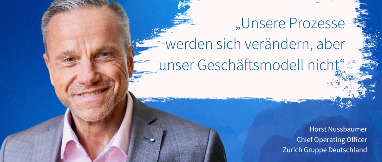 Die digitale Transformation in der Versicherung: Im Interview mit Zurich COO Horst Nussbaumer