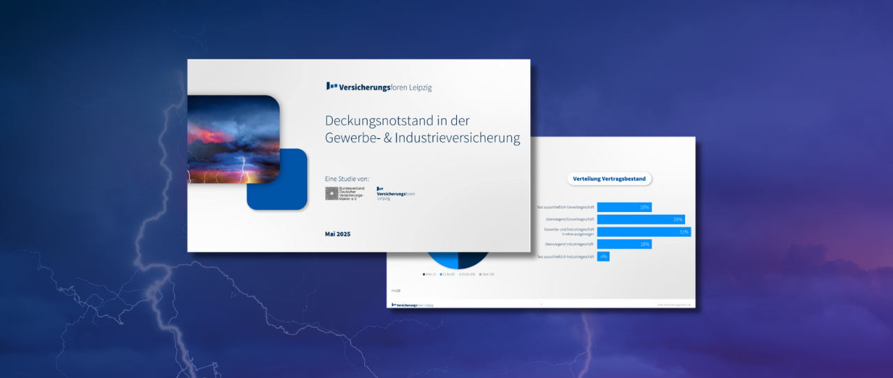 Studie: Deckungsnotstand in der Gewerbe- und Industrieversicherung