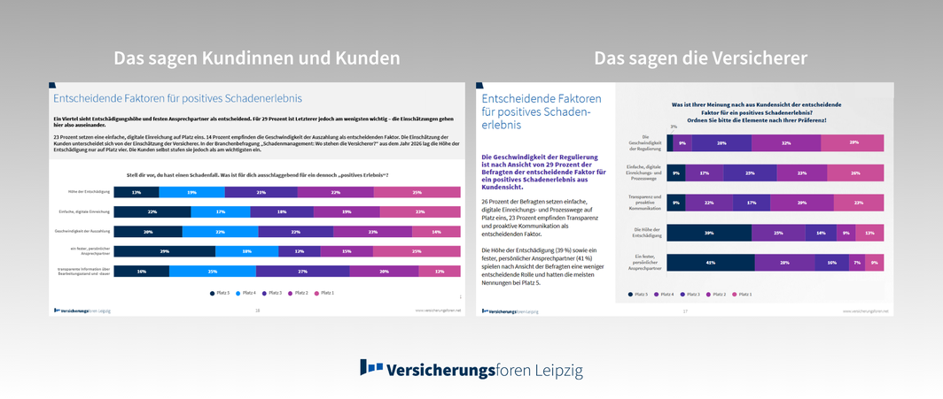 Schadenmanagement 2026: Endkunden- und Branchenerhebung