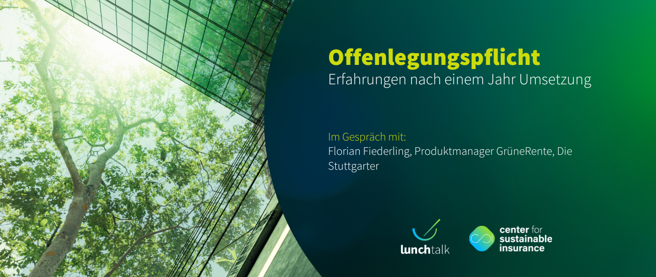 Recap: Lunchtalk #1 Ein Jahr Transparenzverordnung