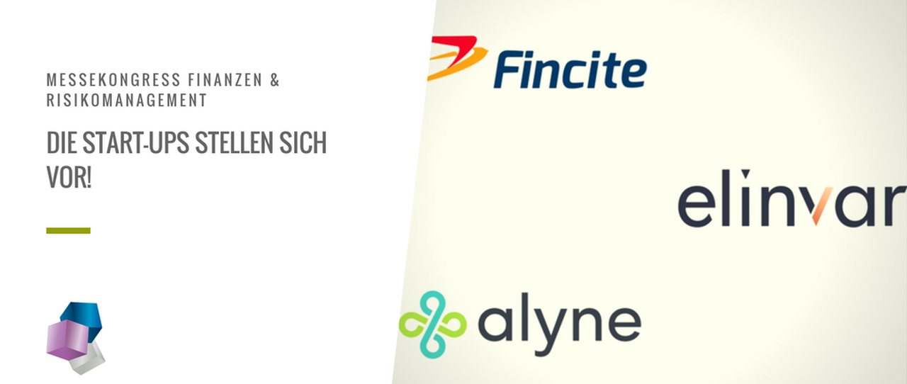 Start-up Pitches zum Messekongresses Finanzen & Risikomanagement