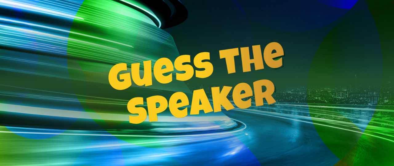 Fünf Jahre SIC: Jubiläums-Gewinnspiel „Guess the Speaker“