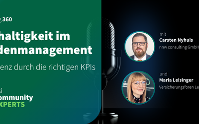 Podcast: Nachhaltigkeit im Schadenmanagement - Transparenz durch die richtigen KPIs