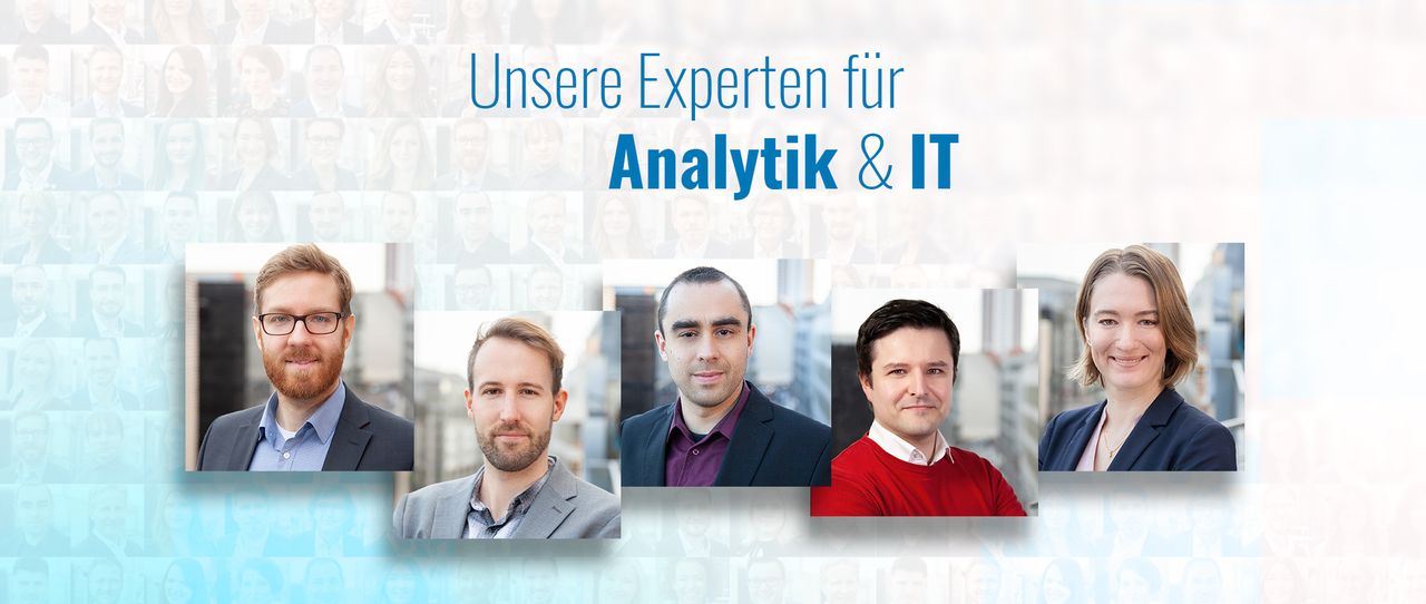 Das sind WIR – unser Kompetenzteam Analytik & IT