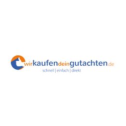 Logo wir kaufen dein gutachten