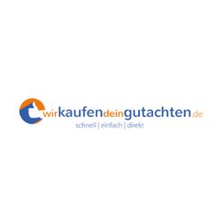 Logo wir kaufen dein gutachten