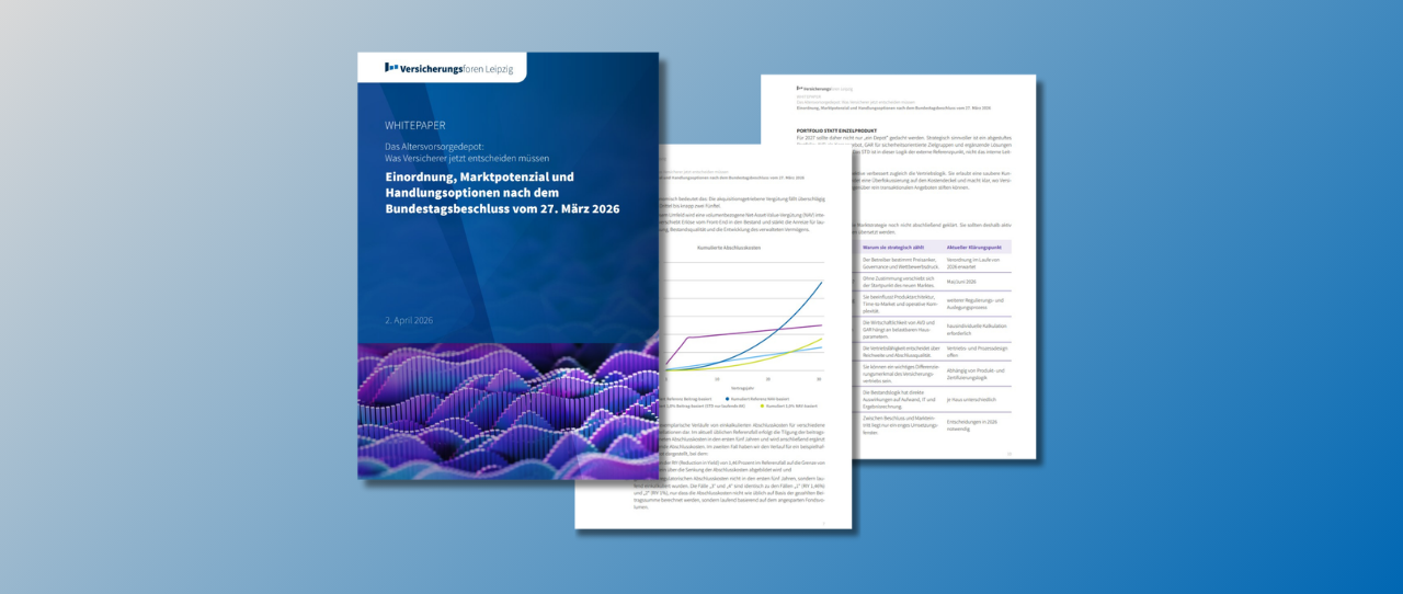 Whitepaper: Das Altersvorsorgedepot - Was Versicherer jetzt entscheiden müssen