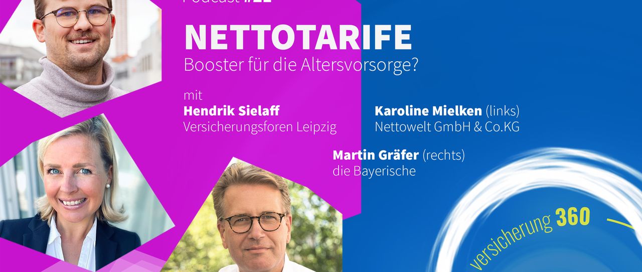 Podcast #21: Nettotarife – Booster für die Altersvorsorge? 