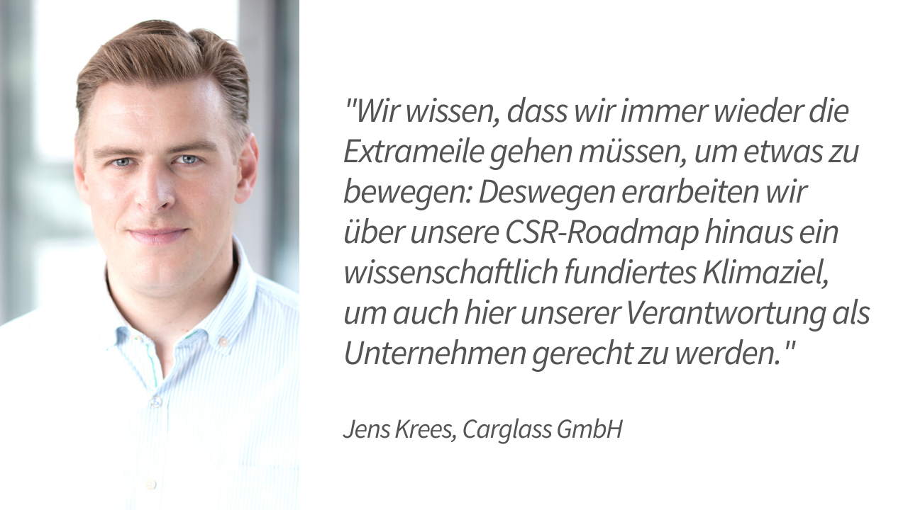 Nachhaltigkeit entlang der Lieferkette – Nachhaltigkeit @Carglass
