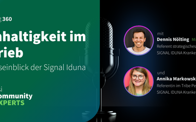 Community Experts: Nachhaltigkeit im Vertrieb - Ein Praxiseinblick der Signal Iduna