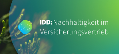 IDD: Nachhaltigkeit im Vertrieb