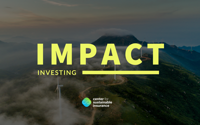 Impact Investing: nachhaltige Anlagestrategien für die Versicherungsbranche