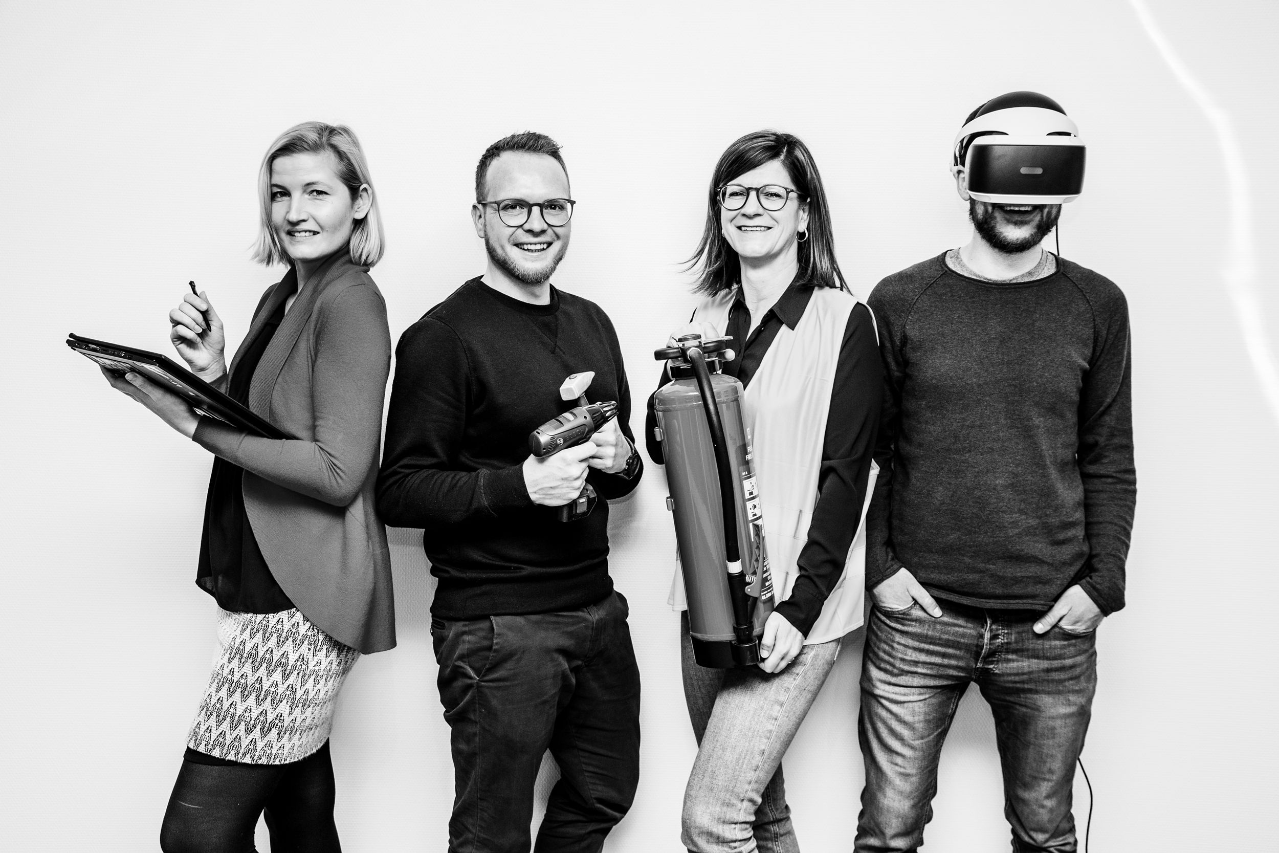 Antrag, Vertrag und Schadenmanagement – das sind die Gesichter dahinter