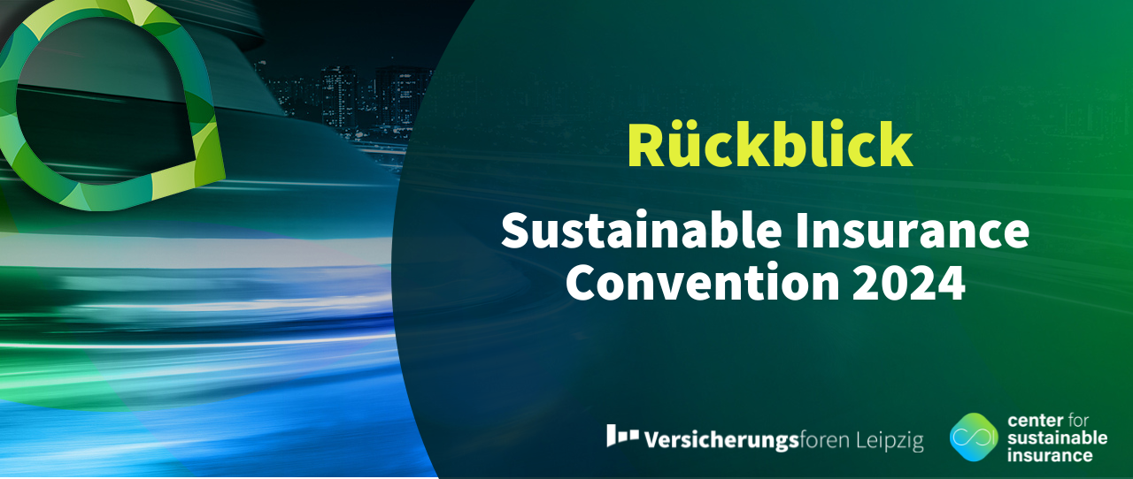 Rückblick: Sustainable Insurance Convention 2024