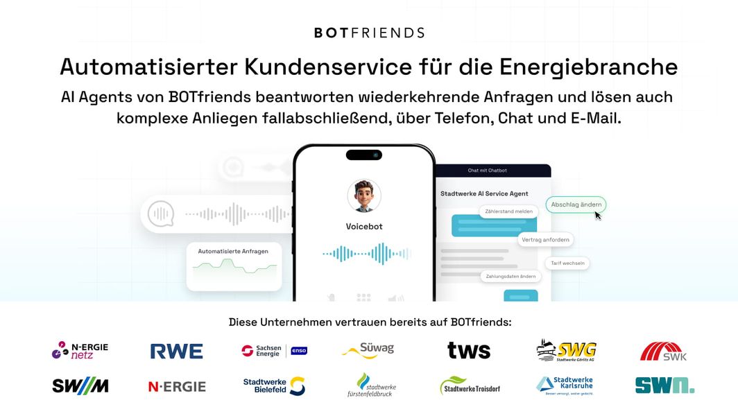 Bild: Automatisierter Kundenservice für die Energiebranche