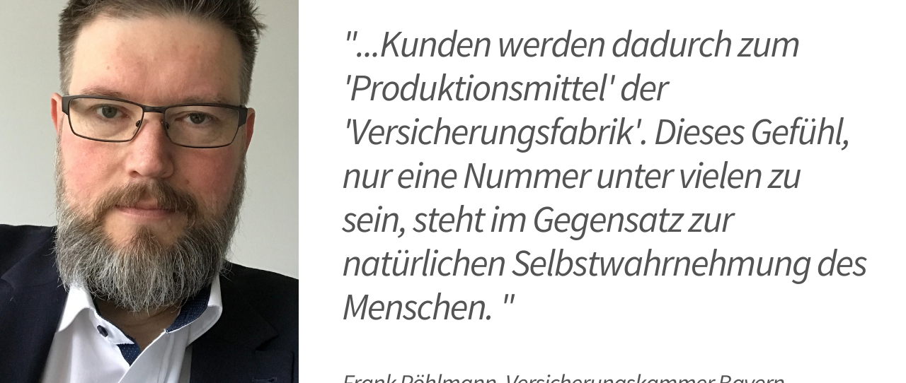 Kundenzentrierung bei der VKB – Experteninterview mit Frank Pöhlmann