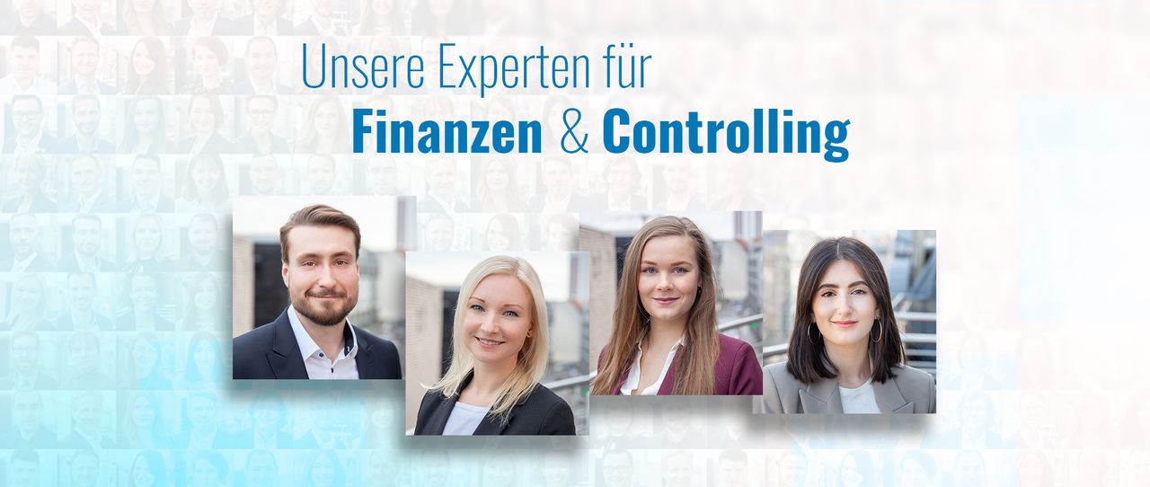 Das sind WIR – unser Kompetenzteam Finanzen & Controlling