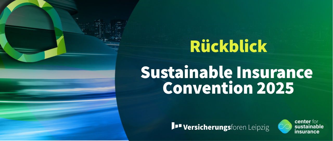 Rückblick: Sustainable Insurance Convention 2025