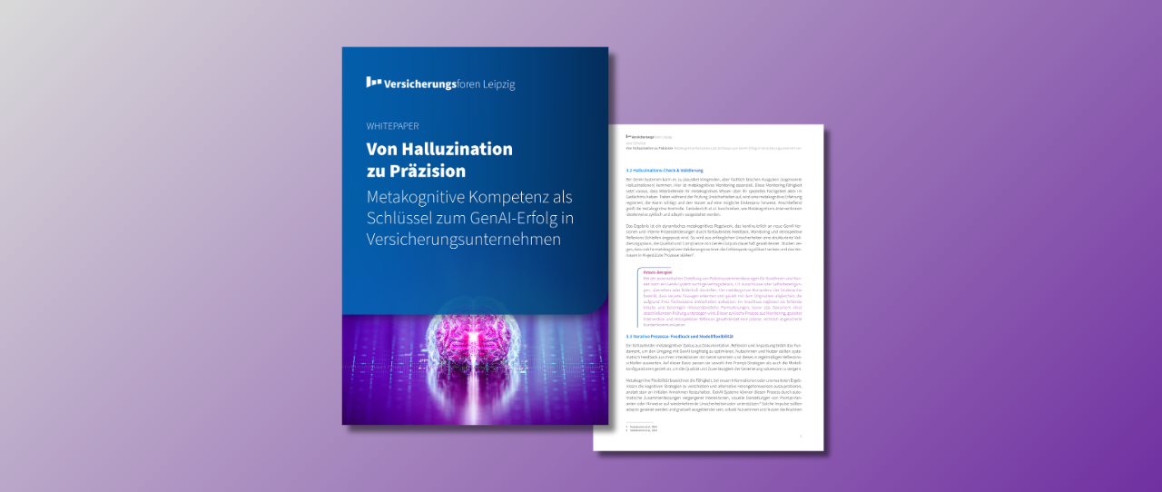 Whitepaper Metakognitive Kompetenz als Schlüssel zum GenAI-Erfolg in Versicherungsunternehmen
