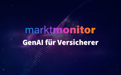 Marktmonitor GenAI für Versicherer