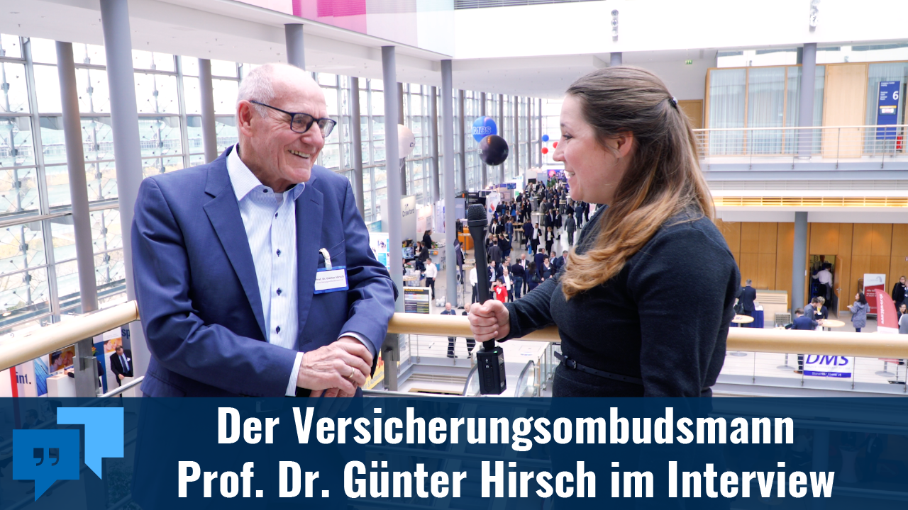 Hat die Versicherungsbranche den schlechten Ruf verdient? – Im Interview mit Prof. Dr. Günter Hirsch