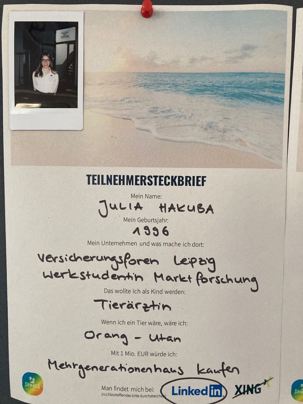 Julias Steckbrief