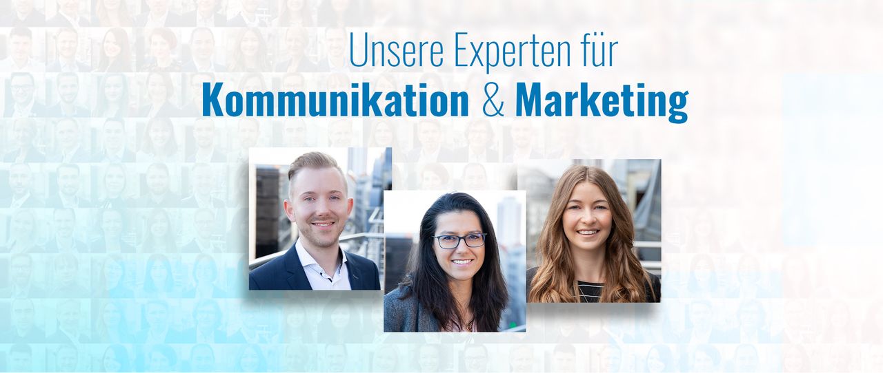 Das sind WIR - unser Fachbereich Kommunikation & Marketing