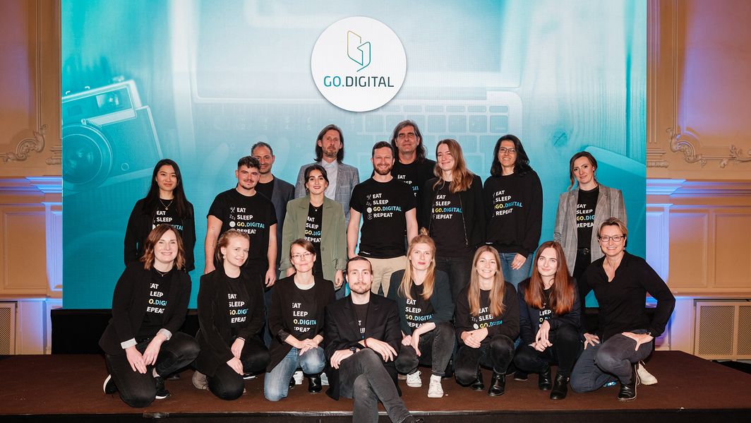 Teamfoto GO.DIGITAL 2022