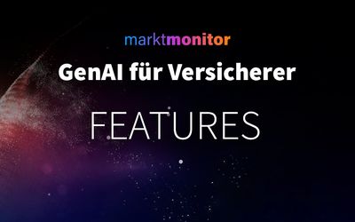 Marktmonitor GenAI: Modul Features