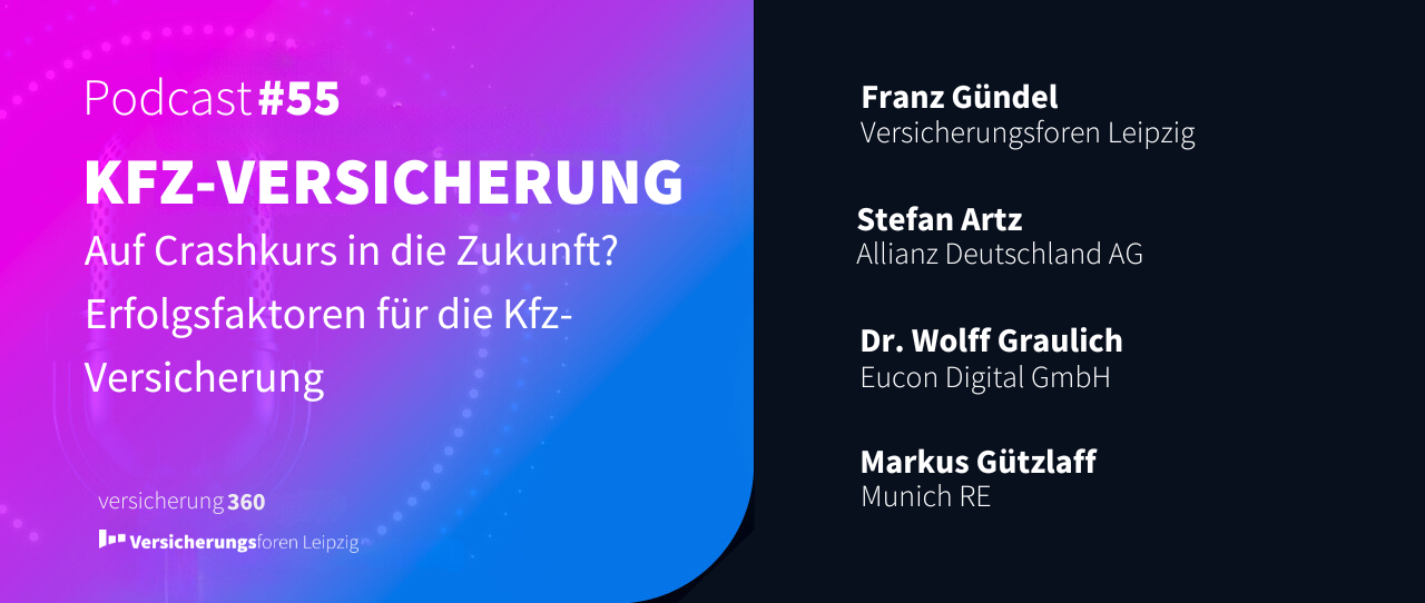 Podcast #55: Kfz-Versicherung - Auf Crashkurs in die Zukunft? Erfolgsfaktoren für die Kfz-Versicherung