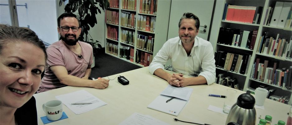 Aufnahme des Podcasts Folge 2 Aufnahme des Podcasts Folge 2