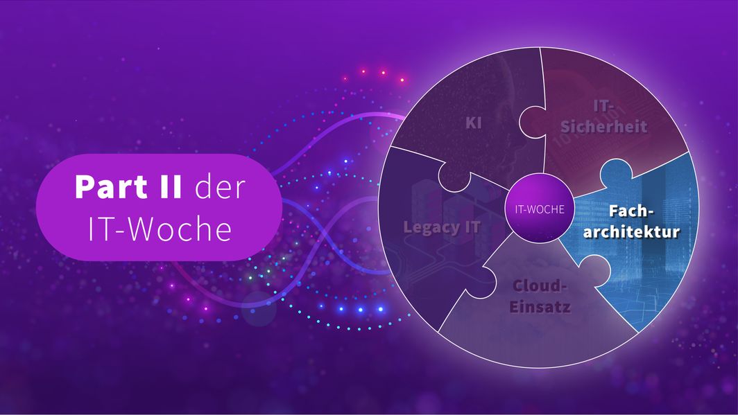 IT-Woche 2026 Banner Facharchitektur