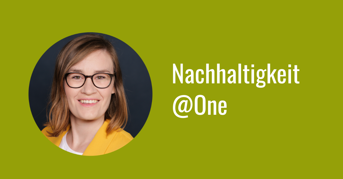 Nachhaltigkeit @Assekuranz: So setzt der Versicherer One grüne Akzente