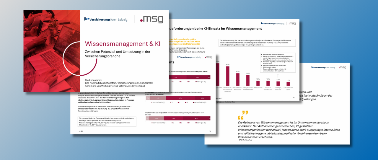 Studie: Wissensmanagement & KI