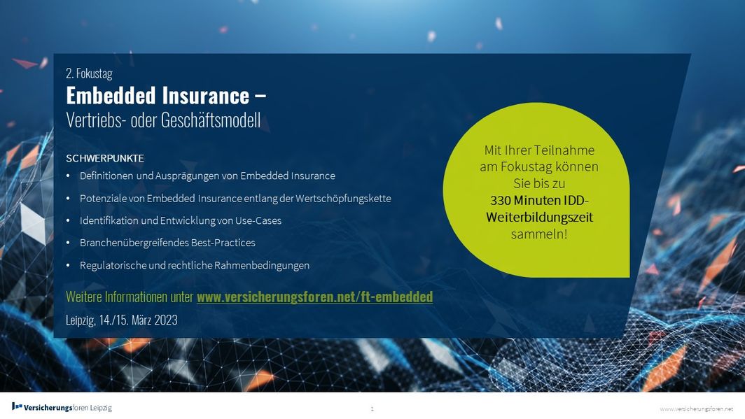IDD at Embedded Insurance 