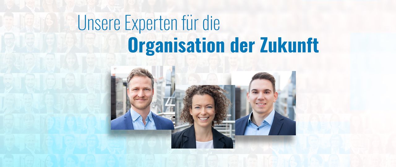 Das sind WIR - unser Kompetenzteam Organisation der Zukunft