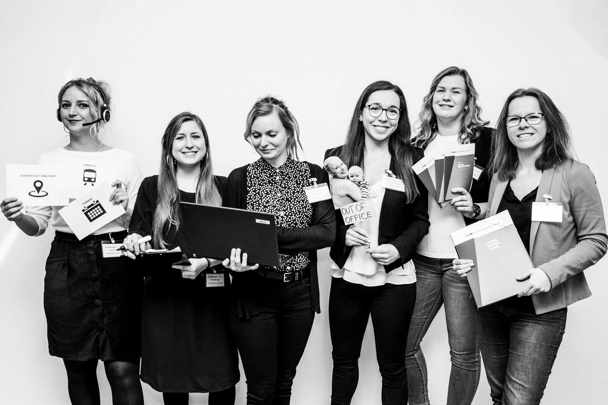 Viel gute Laune im Orga-Team der User Groups