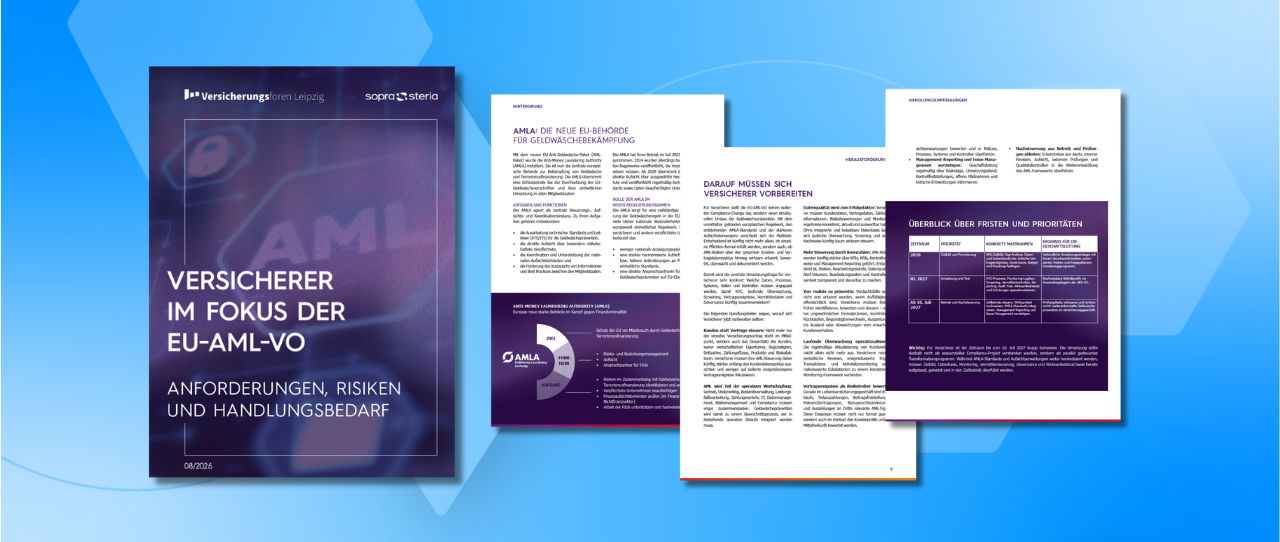 Whitepaper: Versicherer im Fokus der EU-AML-VO