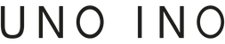 Logo von UNO INO - schwarze Schrift auf transparenten Hintergrund