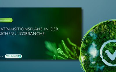 Umfrage: Klimatranisitionspläne in der Versicherungswirtschaft